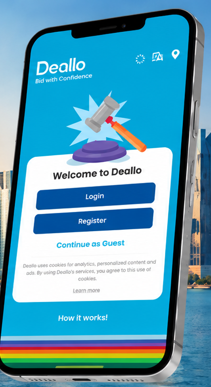 Deallo app preview
